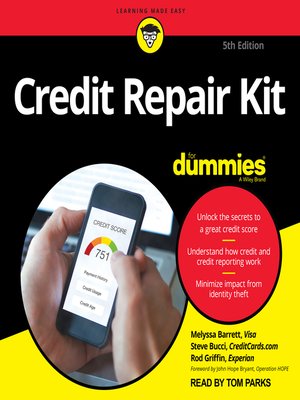 cover image of Credit Repair Kit for Dummies